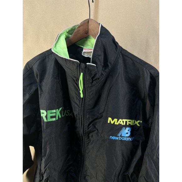 Trek USA Vintage Running Jacket “Sponsors New Balance” (Size XL) - Picture 3 of 5